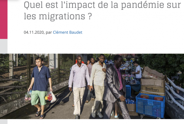 Quel est l'impact de la pandémie sur les migrations ?